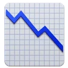 แผนภูมิที่มีแนวโน้มลดลง Emoji 📉 image - Huawei Harmony OS style
