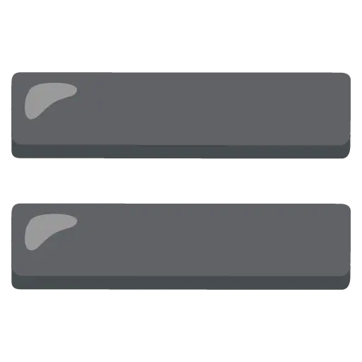Heavy Equals Sign