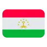 Flag: Tajikistan Emoji 🇹🇯 image - Tossface style