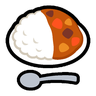 Curry Rice Emoji 🍛 image - SoftBank style