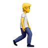 Person Walking Facing Right Emoji 🚶‍➡️ image - Apple style