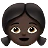 Girl: Dark Skin Tone