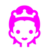 公主 Emoji 👸 image - Docomo style
