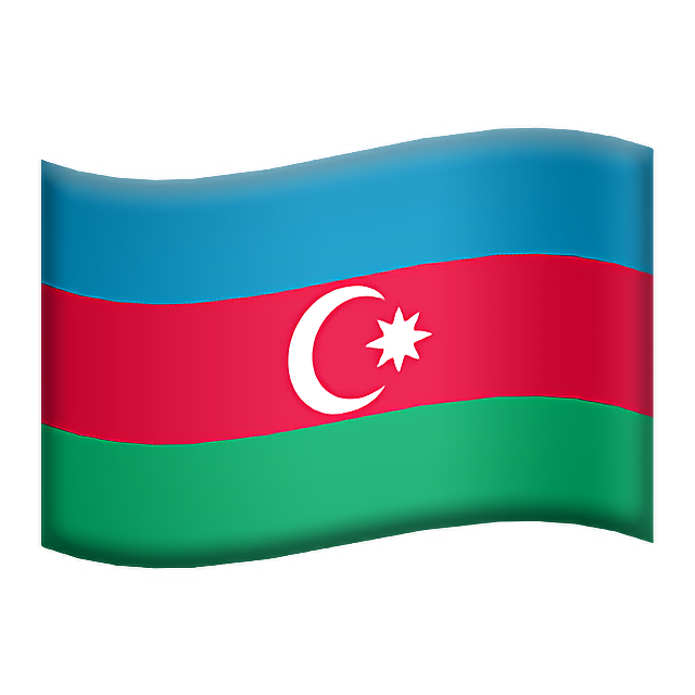 Flag: Azerbaijan