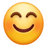 Emoji Volto sorridente con occhi sorridenti 😊 image - Huawei Harmony OS style