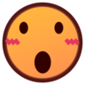 Emoji Față cu gura deschisă 😮 image - Emojidex style