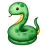 Serpente Emoji 🐍 image - Samsung style