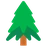 Albero sempreverde