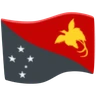 Flag: Papua New Guinea Emoji 🇵🇬 image - Facebook Messenger (2016) style