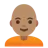 Person: Medium Skin Tone, Bald