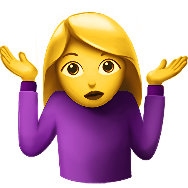 Woman Shrugging