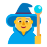 Magier Emoji 🧙 image - Microsoft Classic 2D style