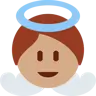 Baby Angel: Medium Skin Tone Emoji 👼🏽 image - Twitter / X (Twemoji) style