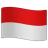 Flag: Indonesia Emoji 🇮🇩 image - WhatsApp style
