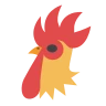 Emoji Kakas 🐓 image - EmojiTwo style