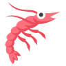 Эмодзи Креветка 🦐 image - EmojiTwo style