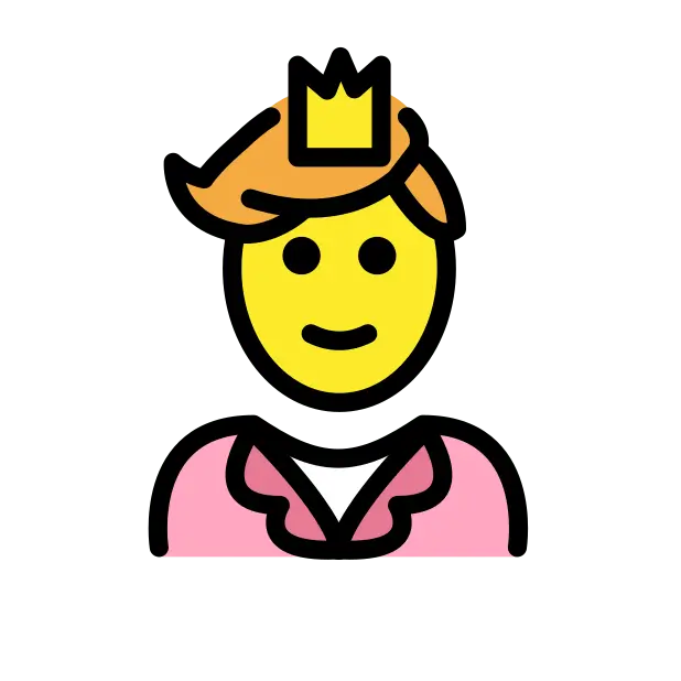 Prince Emoji Meaning Copy And Paste Emoticon SYMBL Prince Emoji Meaning Copy And Paste Emoticon SYMBL