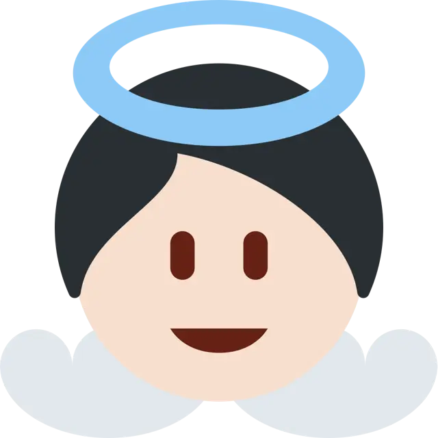 👼🏻 - Baby Angel: Light Skin Tone Emoji meaning, copy and paste emoticon ...