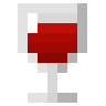 Verre de vin Emoji 🍷 image - SerenityOS style