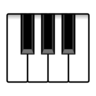 Teclado Musical Emoji 🎹 image - Emojidex style