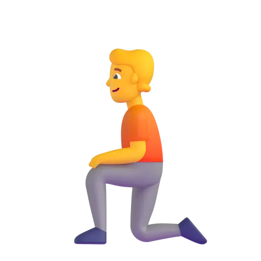 Person Kneeling