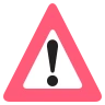 Caution Sign ☡ image - EmojiTwo style