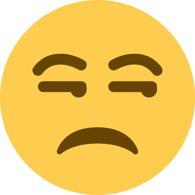 Unamused Face