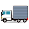 Emoji Csuklós teherautó 🚛 image - Emojidex style