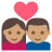 Couple With Heart: Medium Skin Tone