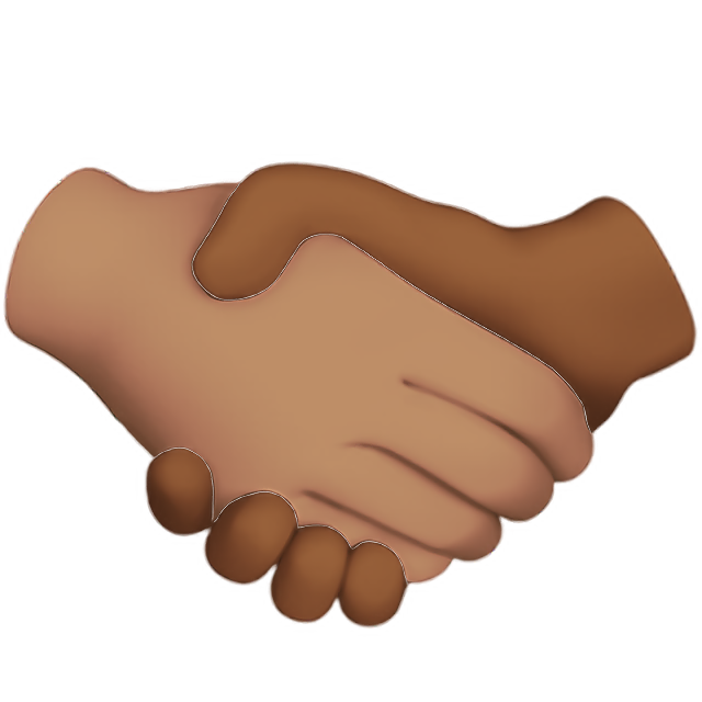 Handshake: Medium Skin Tone, Medium-Dark Skin Tone