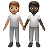 People Holding Hands: Medium Skin Tone, Dark Skin Tone