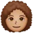 Woman: Medium Skin Tone, Curly Hair