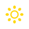 Emoji Alacsony fényerősségű szimbólum 🔅 image - Emojidex style