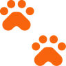 Pegadas Emoji 🐾 image - Skype style