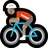 Person Biking: Medium Skin Tone