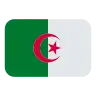 Flag: Algeria Emoji 🇩🇿 image - Tossface style