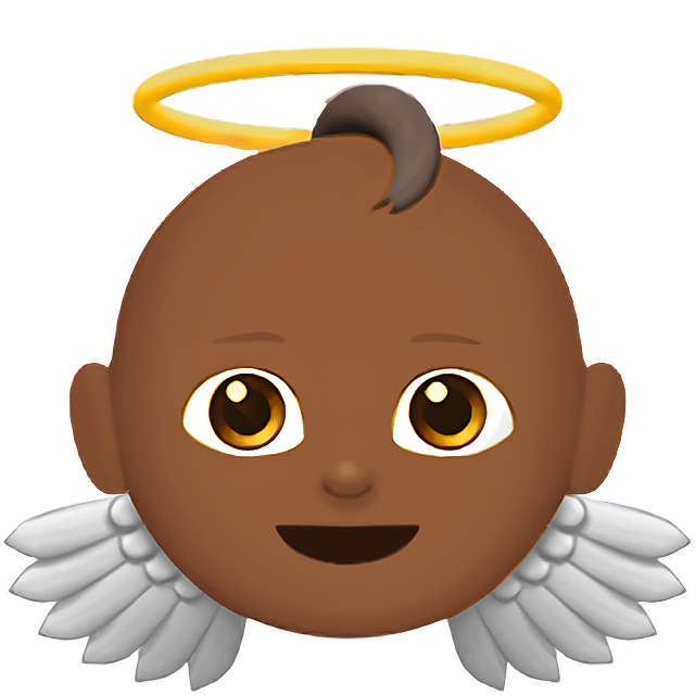 Baby Angel: Medium-Dark Skin Tone
