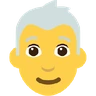 Person: White Hair Emoji 🧑‍🦳 image - Skype style