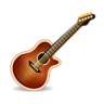 Guitare Emoji 🎸 image - Emojidex style