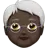 Older Person: Dark Skin Tone
