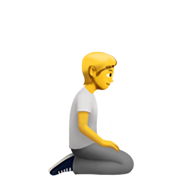 Person Kneeling Facing Right