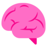 Beyin Emoji 🧠 image - Microsoft Classic 2D style