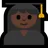 Woman Student: Dark Skin Tone