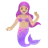 Mermaid: Medium-Light Skin Tone