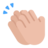 Clapping Hands: Medium-Light Skin Tone