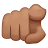 Index Pointing At The Viewer: Medium Skin Tone Emoji 🫵🏽 image - WhatsApp style