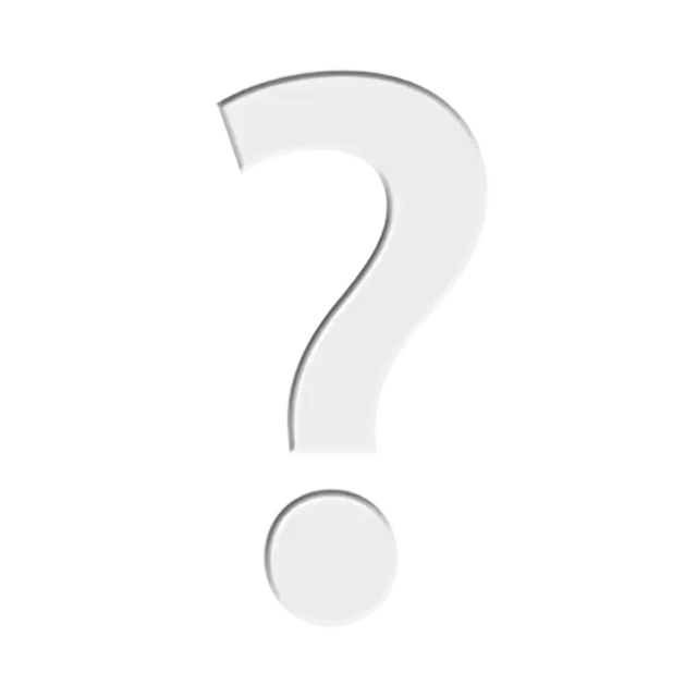 White Question Mark