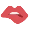 Mordendo O Lábio Emoji 🫦 image - Tossface style