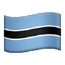 Flag: Botswana Emoji 🇧🇼 image - Apple style
