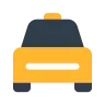 आने वाली टैक्सी Emoji 🚖 image - Tossface style